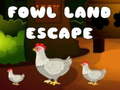 游戏Fowl Land Escape