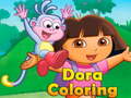 游戏Dora Coloring
