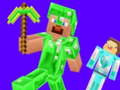 游戏Creeper vs Enderman from minecraft