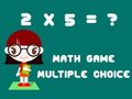 游戏Math Game Multiple Choice
