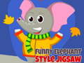 游戏Funny Elephant Style Jigsaw