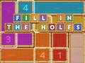 游戏Fill In the holes