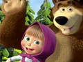 游戏Masha and the Bear Jigsaw Puzzle