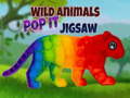 游戏Wild Animals Pop It Jigsaw