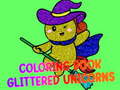 游戏Coloring Book Glittered Unicorns