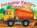 游戏Excavator Factory For Kids
