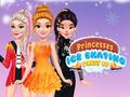 游戏Princesses Ice Skating Dress Up