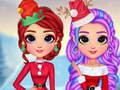 游戏Rainbow Girls Christmas Outfits