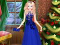 游戏Elsa Frozen Christmas Dress up