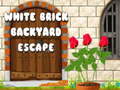 游戏White Brick Backyard Escape