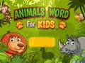 游戏Animals Word for kids