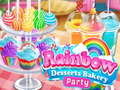 游戏Rainbow Desserts Bakery Party