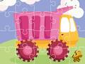 游戏Cute Kids Trucks Jigsaw