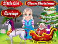 游戏Little Girl Clean Christmas Carriage