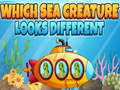 游戏Which Sea Creature Looks Different