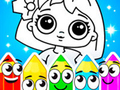 游戏Coloring Dolls