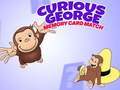 游戏Curious George Memory Card Match