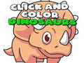 游戏Click And Color Dinosaurs