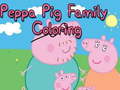 游戏Peppa Pig Family Coloring