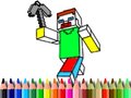 游戏Back to School: Minecraft Coloring