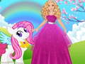 游戏Barbie and Pony Dressup