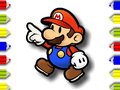 游戏Back To School  Mario Coloring