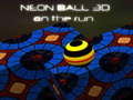 游戏Neon Ball 3d on the run