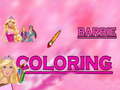 游戏Barbie Coloring 