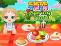 游戏Cute Twin Spring Time