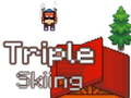 游戏Triple Skiing 2D