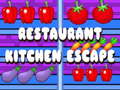 游戏Restaurant Kitchen Escape