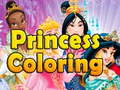 游戏Princess Coloring