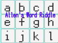 游戏Allen's Word Riddle