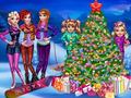 游戏Princesses Christmas tree