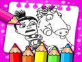 游戏Despicable Me Printable Coloring Book