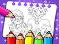 游戏Miraculous Ladybug Coloring Book