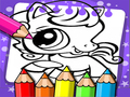 游戏Littlest Pet Shop Coloring Book