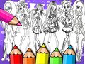 游戏Monster High Coloring Book