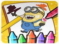 游戏Coloring Minion Раскраска Миньон