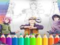 游戏Naruto Shippuden Coloring Book 