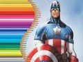 游戏Coloring Book for Captain America