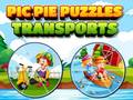 游戏Pic Pie Puzzles Transports