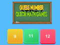 游戏Guess number Quick math games