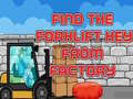 游戏Find The Forklift Key From Factory 