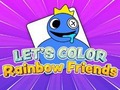 游戏Let's Color: Rainbow Friends