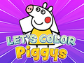 游戏Let's Color Piggys