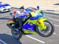 游戏Police Bike Stunt Race Game