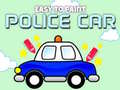 游戏Easy to Paint Police Car