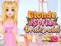 游戏Blonde Sofia Bridesmaid