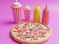 游戏Coloring Book: Pizza